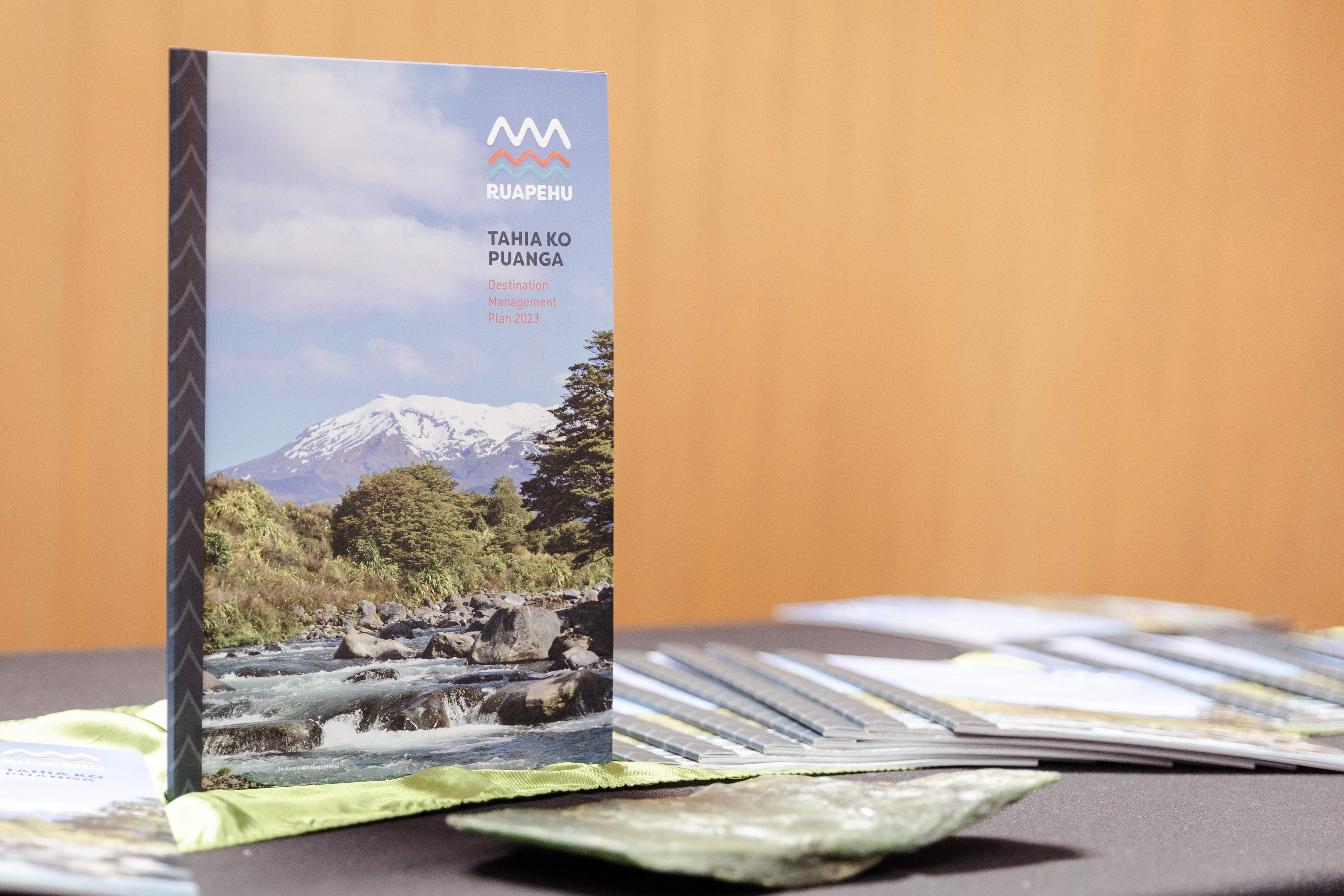 Launch document at the tahia Ko Puanga event - Visit Ruapehu.jpg